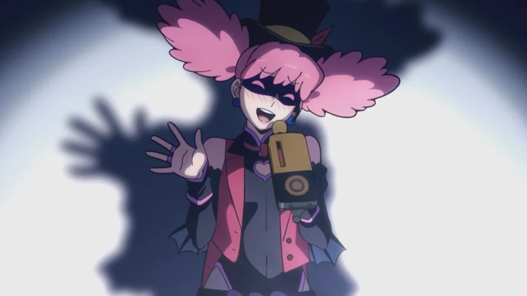 Pop Step em cena do Episódio 12 de My Hero Academia: Vigilantes