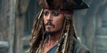 Johnny Depp em Piratas do Caribe
