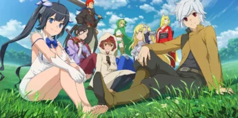 Imagem promocional do jogo Is It Wrong to Try to Pick Up Girls in a Dungeon?: Battle Chronicle