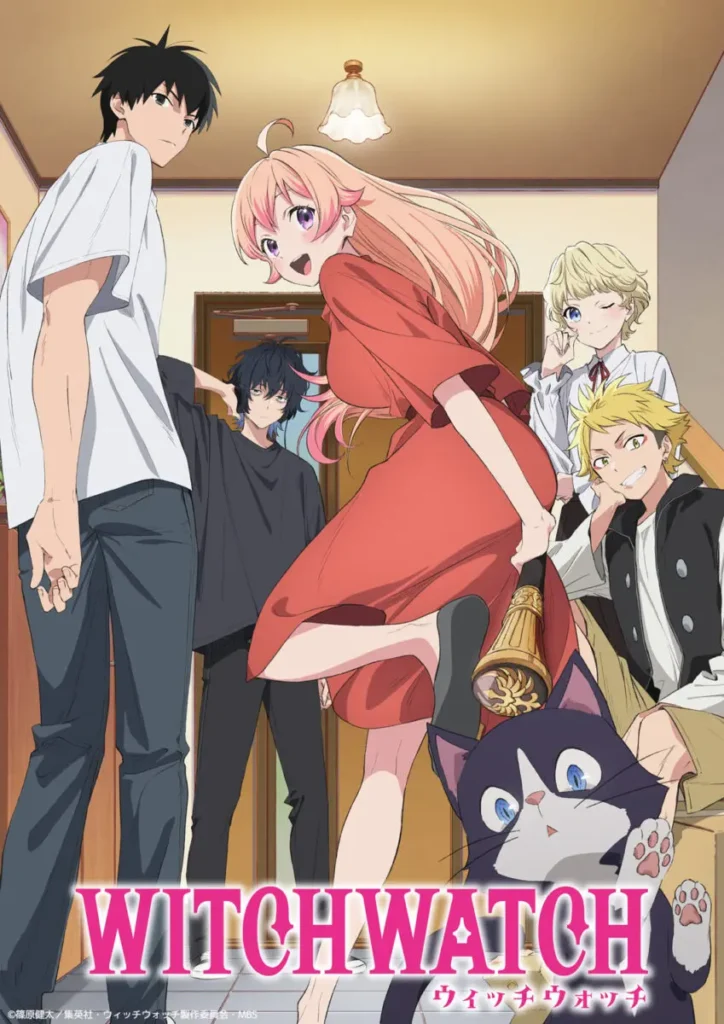 Pôster oficial da Parte 2 da 1ª temporada de Witch Watch