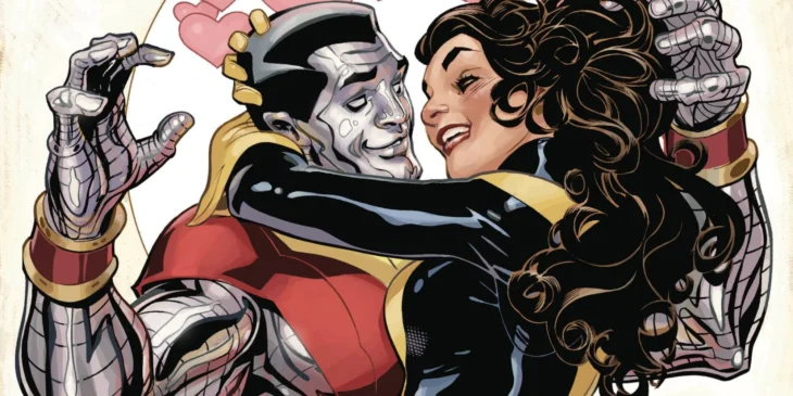 Colossus e Kitty Pryde, a Lince Negra, de X-Men