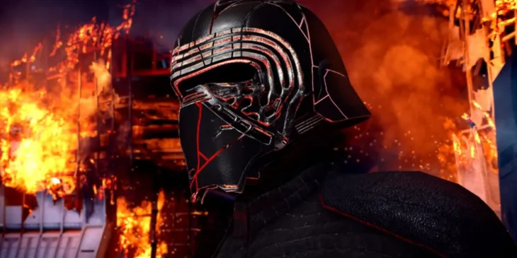 Kylo Ren em Star Wars Battlefront II