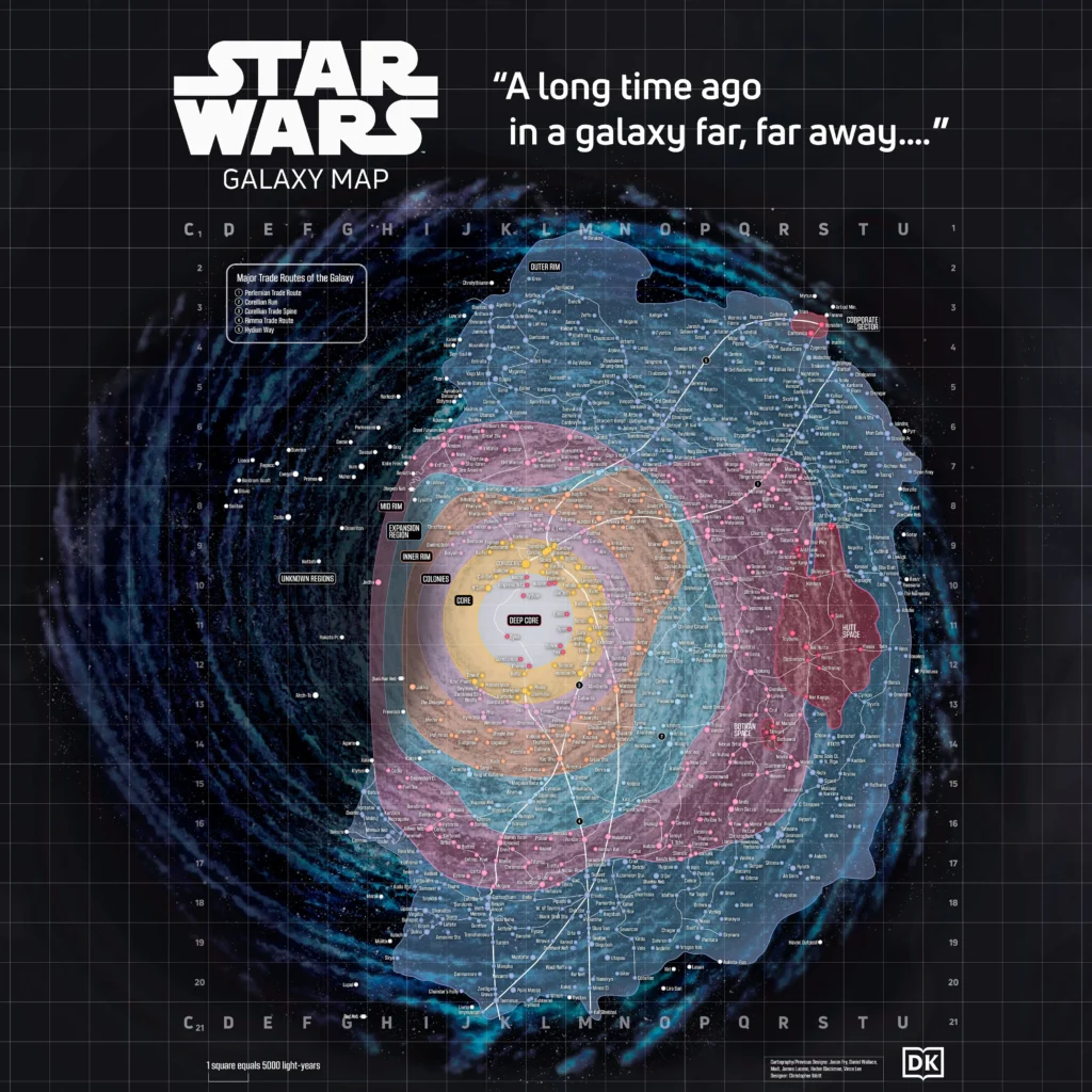 Mapa de Star Wars