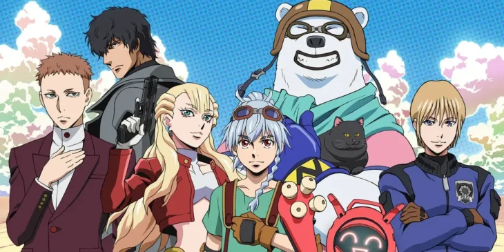 Protagonistas de BULLET/BULLET reunidos em arte promocional