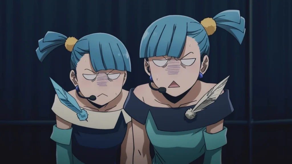 Cena do final de temporada de My Hero Academia: Vigilantes
