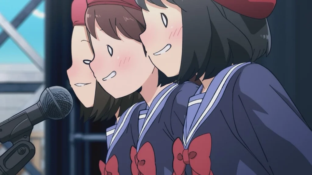 Cena do final de temporada de My Hero Academia: Vigilantes