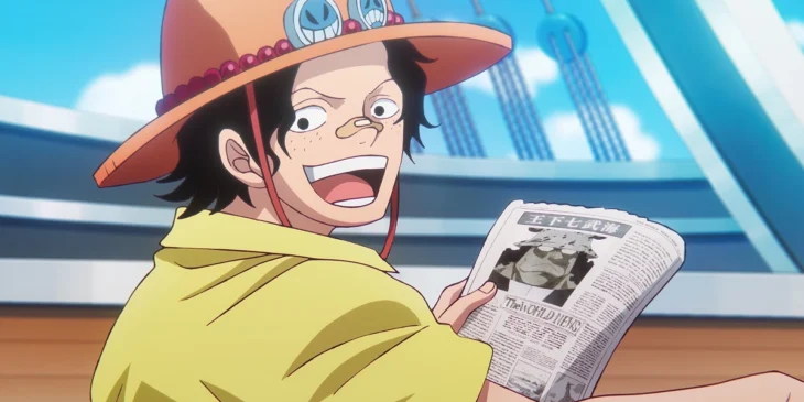 Portgas D. Ace em cena do Episódio 1.134 de One Piece