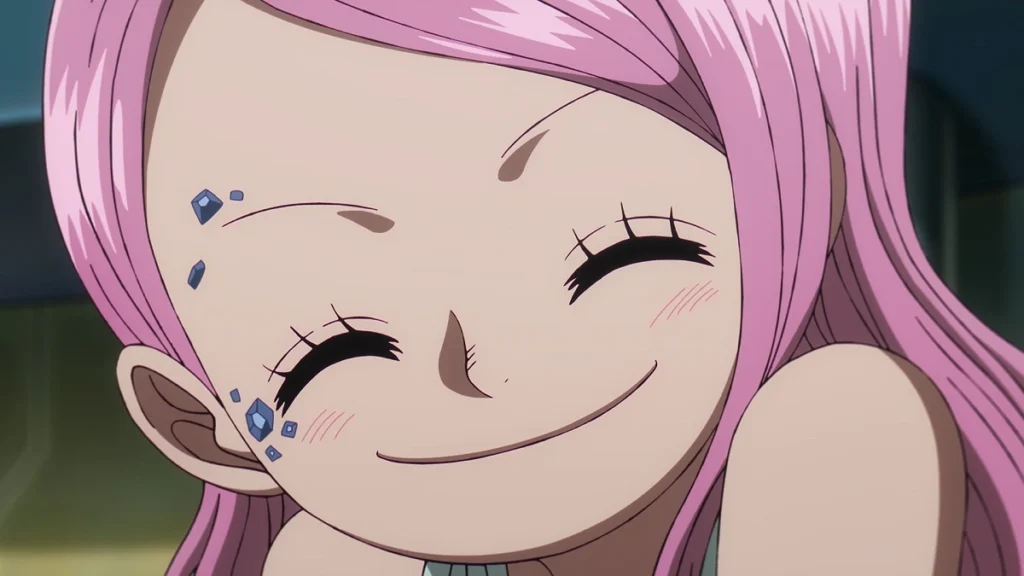Jovem Jewelry Bonney em cena do Episódio 1.134 de One Piece