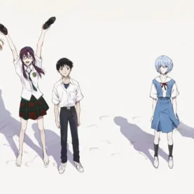 Pôster oficial de Evangelion 3.0+1.0