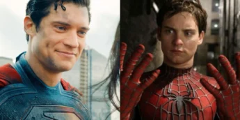 Superman de David Corenswet e Homem-Aranha de Tobey Maguire