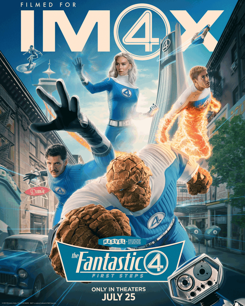 Quarteto Fantástico: IMAX divulga incrível pôster do reboot da Marvel Studios