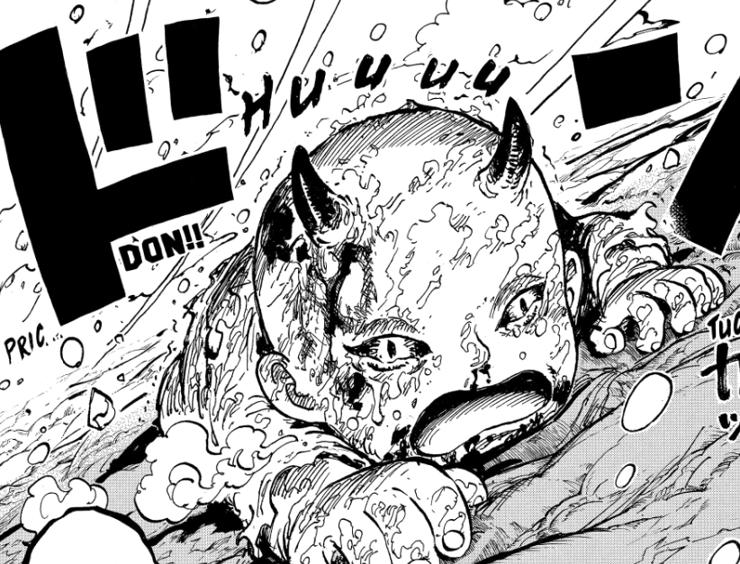 Loki bebê no Capítulo 1.153 de One Piece