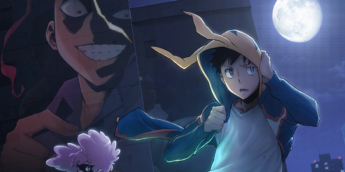 Koichi e Pop em arte promocional da 2ª temporada de My Hero Academia: Vigilantes