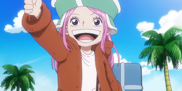 Bonney em cena do Episódio 1.135 de One Piece