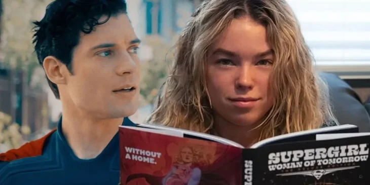 Superman e Supergirl do DCU