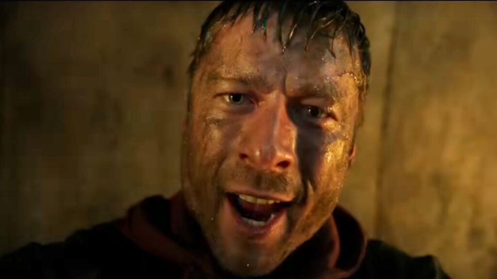 Glen Powell no filme O Concorrente