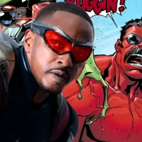 Capitão América 4 e Hulk Vermelho de bigode
