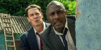 John Cena e Idris Elba em Chefes de Estado, do Prime Video