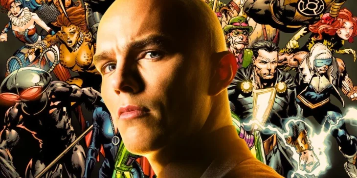 Lex Luthor de Nicholas Hoult e galeria de vilões do DCU