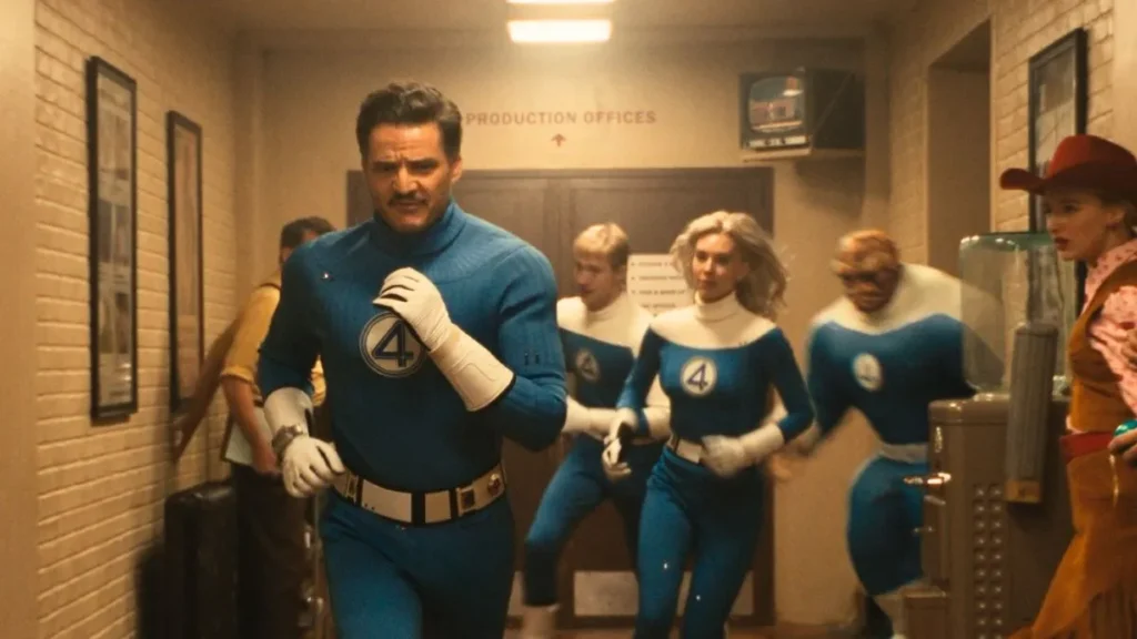 Quarteto Fantástico em ação em Primeiros Passos, do MCU