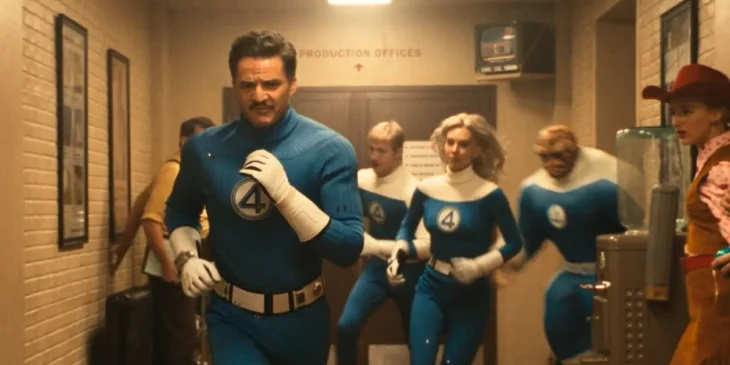 Quarteto Fantástico em ação em Primeiros Passos, do MCU
