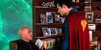 Superman e Lex Luthor diante um do outro em filme do DCU