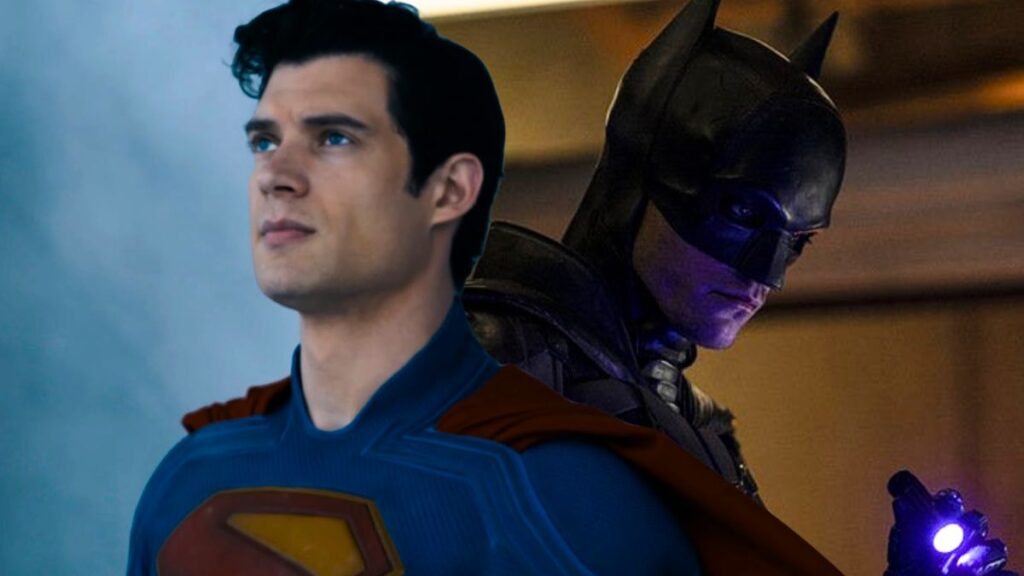Superman do DCU e Batman de Robert Pattinson