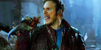 Chris Pratt no primeiro Guardiões da Galáxia