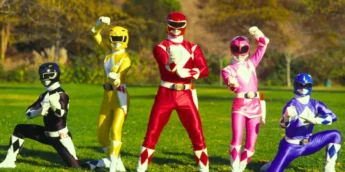 Power Rangers em ação