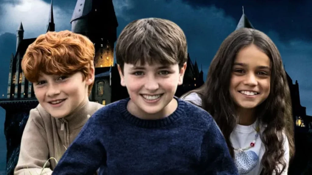 Trio principal da série Harry Potter
