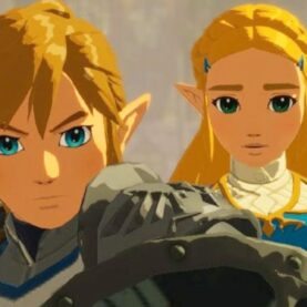 Link e Princesa Zelda de The Legend of Zelda