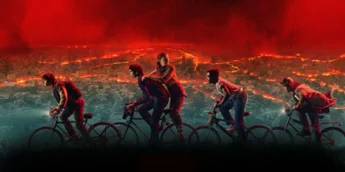 Mike, Eleven, Will, Dustin e Lucas em Stranger Things 5