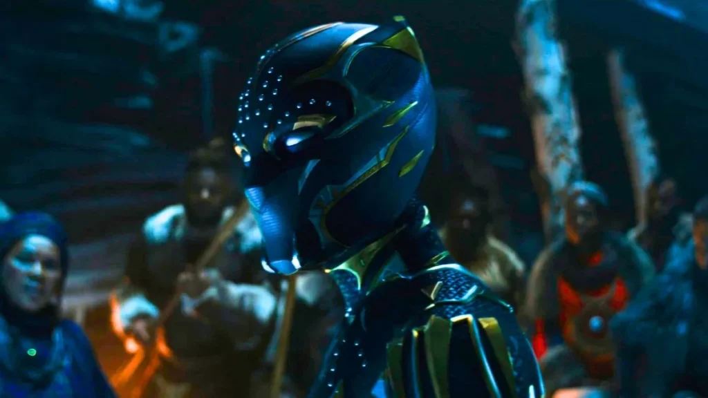 Letitia Wright como Pantera Negra na Marvel Studios