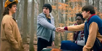 Quarteto de protagonistas de Stranger Things 5
