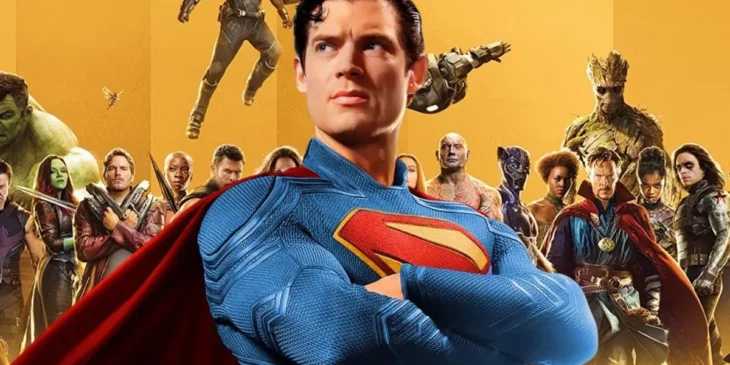 Superman de David Corenswet e heróis da Marvel Studios