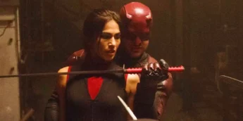 Élodie Yung e Charlie Cox em Demolidor