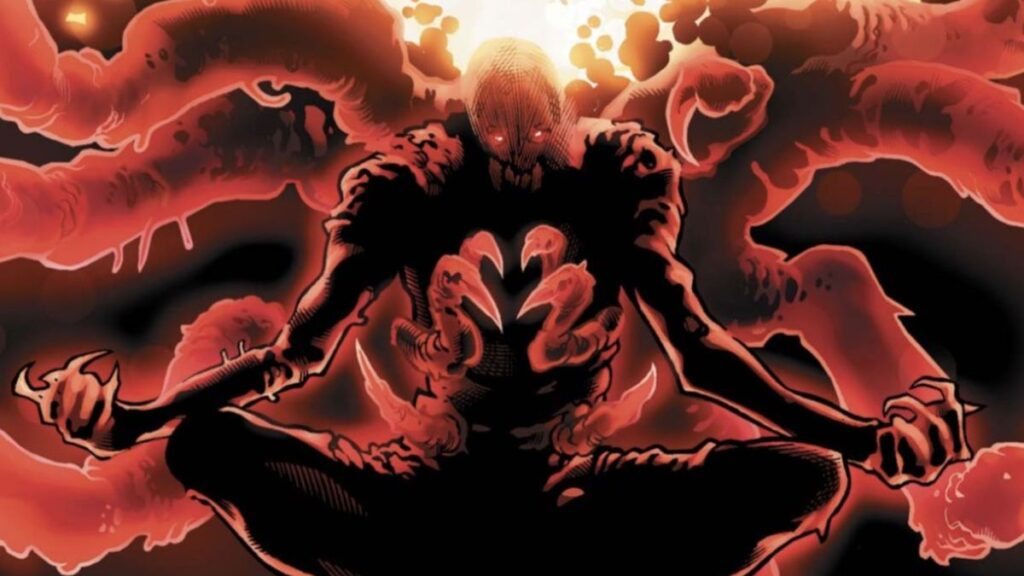 Forma monstruosa do Vácuo nos quadrinhos da Marvel