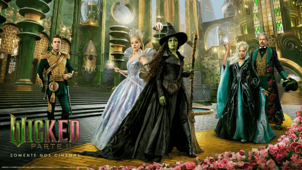 Wicked: Parte II ganha nova arte oficial; Veja