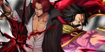 Shanks e Roger em One Piece