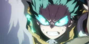 Deku enfrenta Shigaraki em cena da temporada final de My Hero Academia