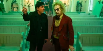 Tim Burton em bastidores de Beetlejuice Os Fantasmas Ainda Se Divertem