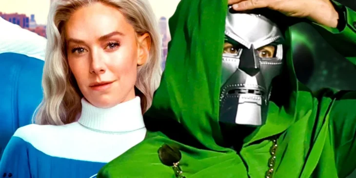Vanessa Kirby e Robert Downey Jr., de Avengers Doomsday