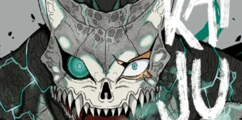 Kafka Hibino em capa do Volume 8 de Kaiju No. 8