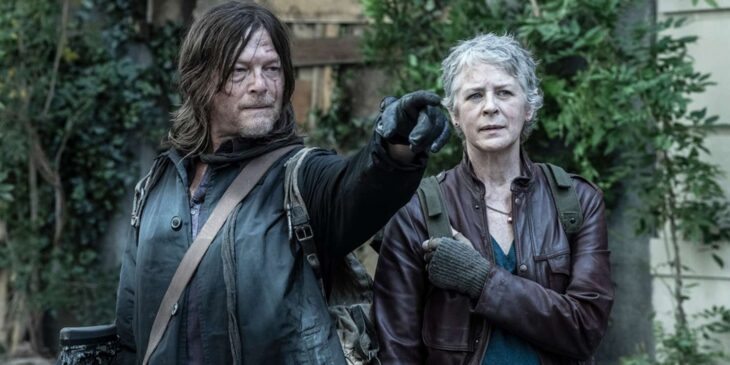 Daryl Dixon e Carol