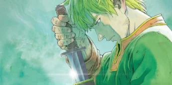 Thorfinn em arte de capa do Volume 20 de Vinland Saga