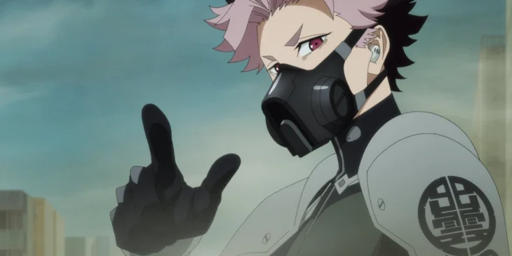 Gen Narumi em cena da 2ª temporada de Kaiju No. 8