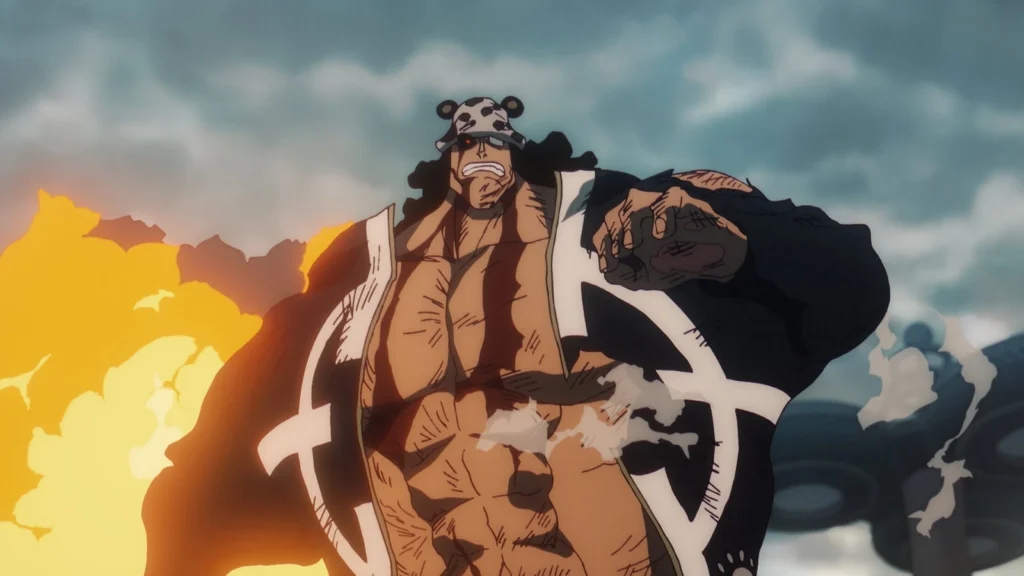 Kuma em cena do Episódio 1.137 de One Piece