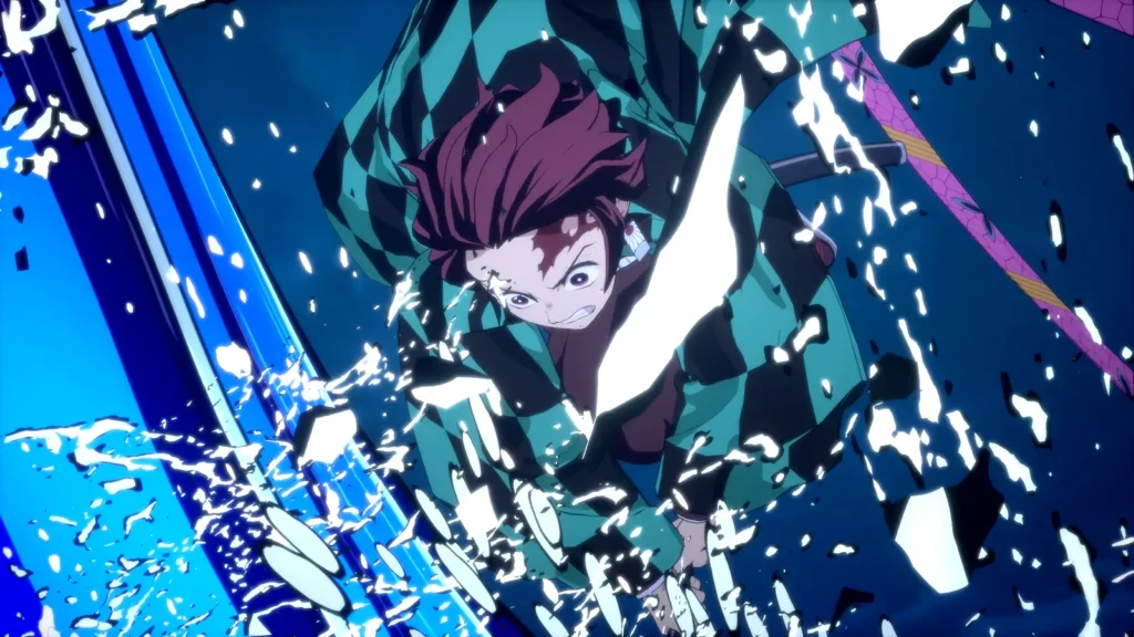Tanjiro em Demon Slayer: The Hinokami Chronicles 2