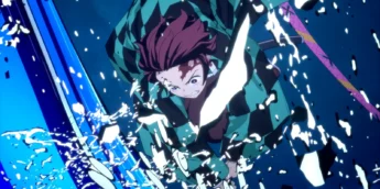 Tanjiro em Demon Slayer: The Hinokami Chronicles 2