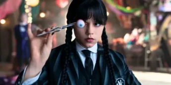 Jenna Ortega na Escola Nunca Mais como Wandinha